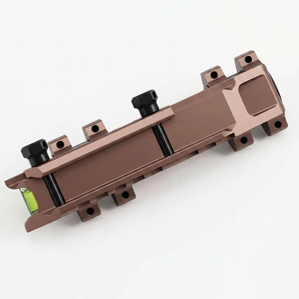 WestHunter Cantilever Picatinny Scope Mounts 25.4mm/30mm Tube Optical Sights Rings 20mm Rail Mount with Bubble Level