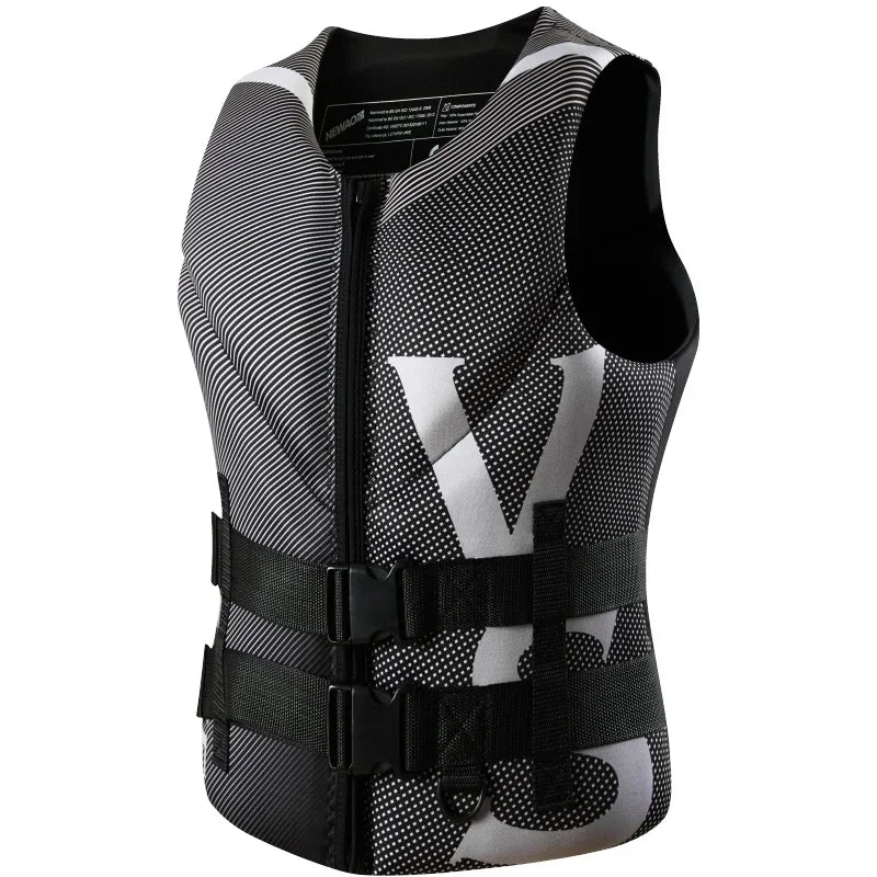 Life Vest for Adults Kayak KiteSurf Jet Ski Life Jacket Motorboats Raft Rescue Swim Drifting Boat Wakeboard Fishing Life Jackets