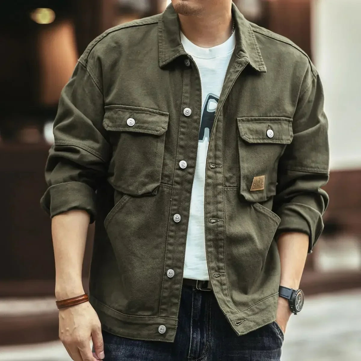 Winter 2025 Loose Cowboy Coat for Men Trendy Washed Low Price Y2k New In Casual Denim Jackets Man Korean Popular Clothes Lxury