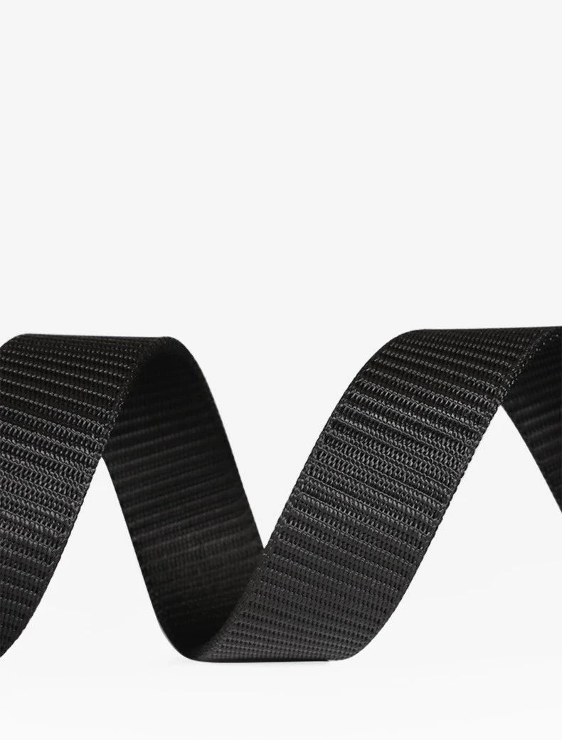 Casual Men's Nylon Belt Woven Canvas Breathable Automatic Buckle Belt For Men Outdoor Sports Strap Fashion Jeans Belt