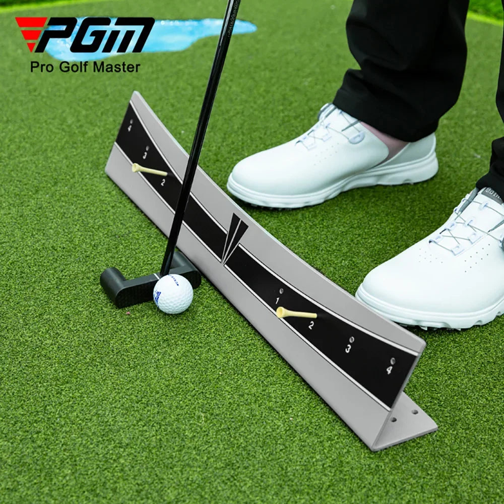 PGM Golf Putter Trainer Golf Station Board Practice Corrective Posture Swing Putter Trainer for Beginner JZQ027 Balance Exercise