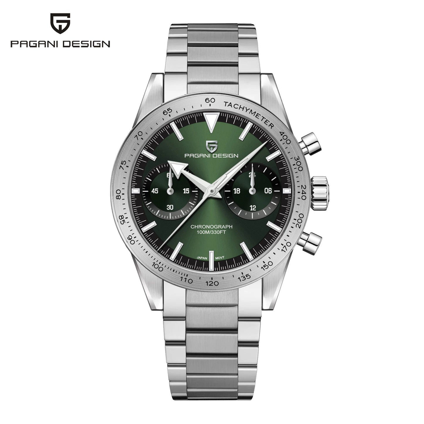 2026 New PAGANI DESIGN Retro Mens Watches Quartz Chronograph Watch For Men Top Luxury AR Sapphire Waterproof Luminous Clock Gift