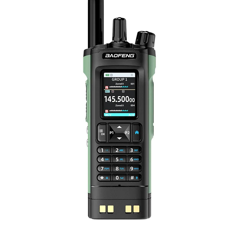 New BAOFENG DM32 Walkie Talkie DMR GPS 10W Programming Multi Band Wireless Copy Frequency Type-C DM-32UV Ham 2 Way Ra