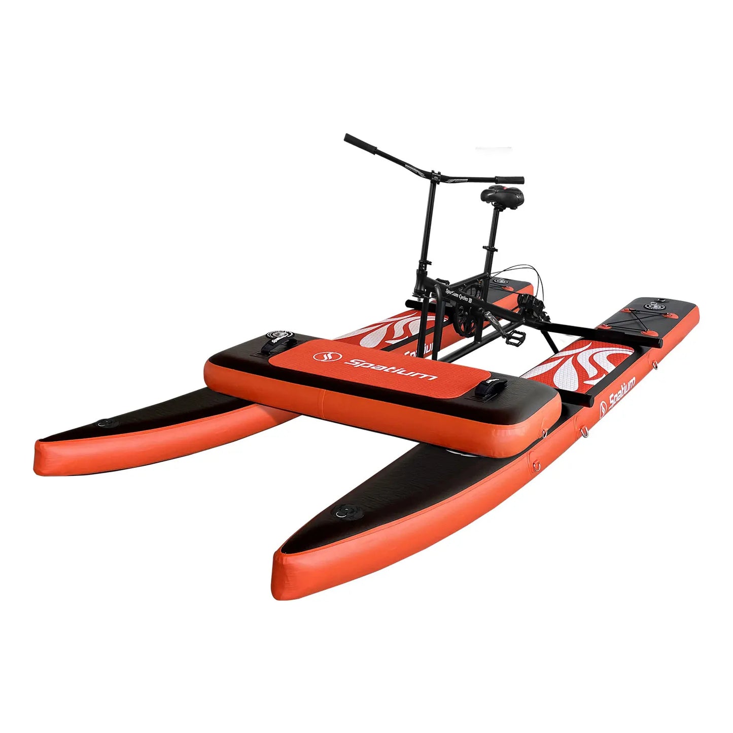 Spatium Sup Water Bike Inflatable Pedal Boat 2.0 Inflatable Pedal Kayak Water Bikes for Lake More Stable and Easy to Drive