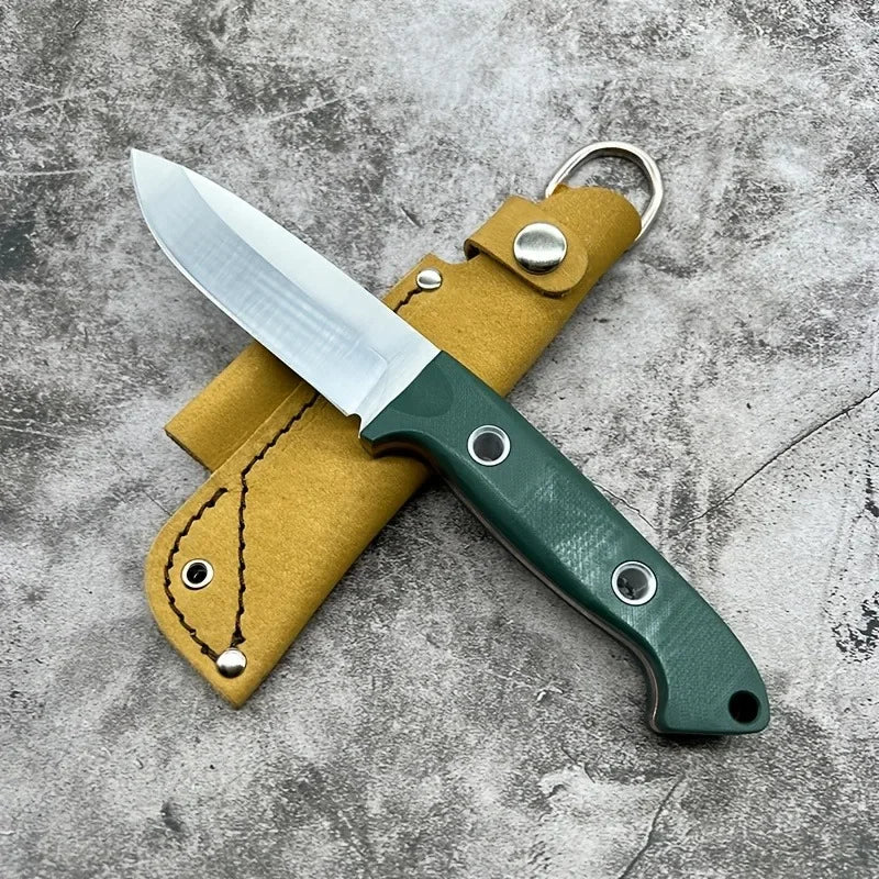 BM Sibert Bushcraft Knife 162 Fixed Knife S30V Satin Blade G10 Handles Tactical Outdoor Camping Hunting Self Defense Knives
