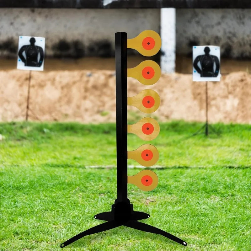 Handgun Dueling Tree Target with AR500 Steel Paddles, World of Targets