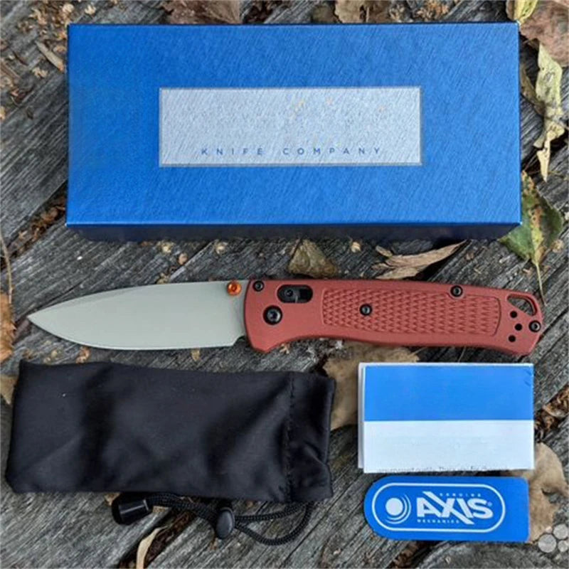 1pc 535 Folding Knife Lightweight EDC Pocket Knife with Drop Point Blade Outdoor Camping Survival Everyday Carry for Men's Gift