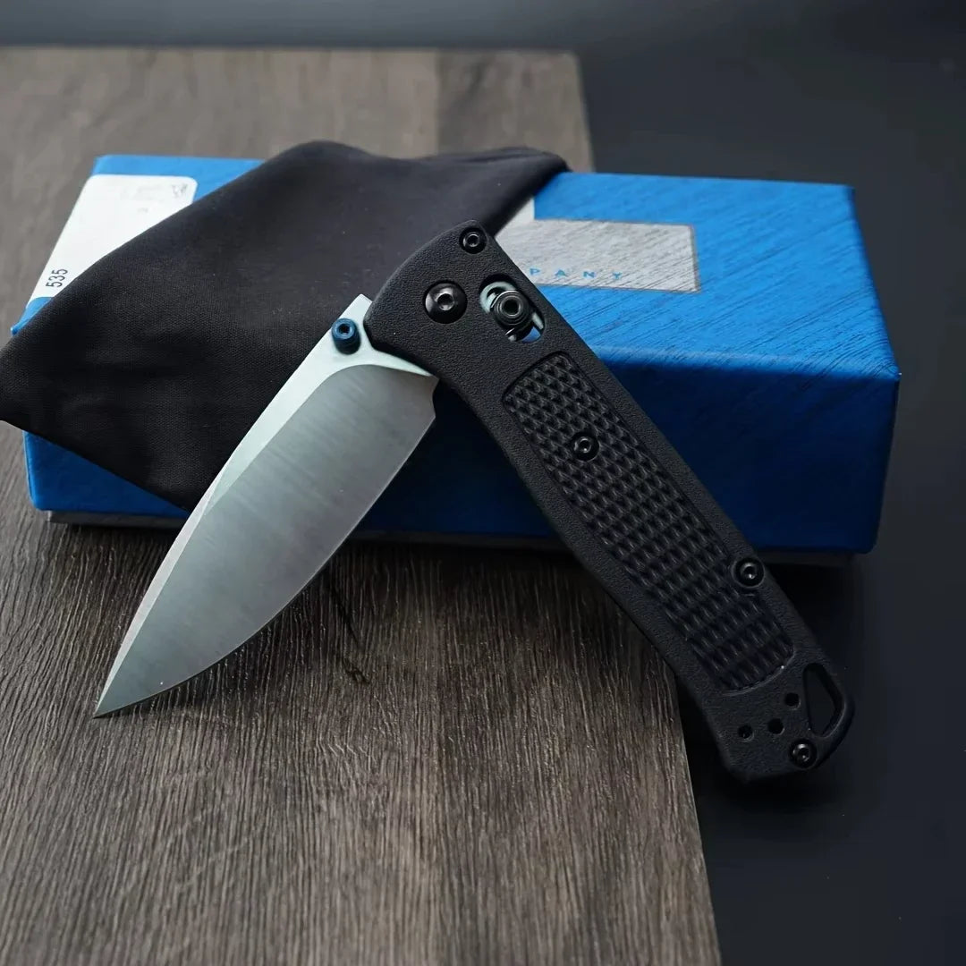 1pc 535 Folding Knife Lightweight EDC Pocket Knife with Drop Point Blade Outdoor Camping Survival Everyday Carry for Men's Gift