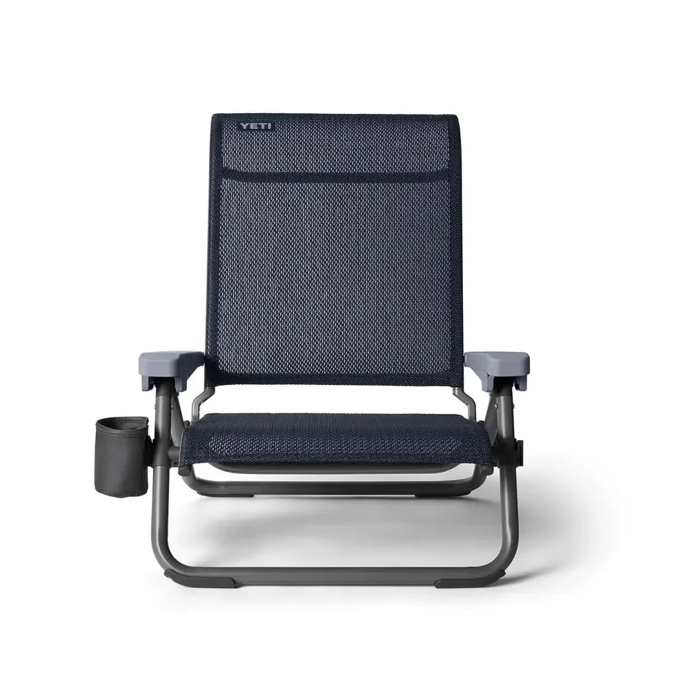 Hondo Reclining Beach Chair, Breathable, UVResistant, and Supports up to 350 lbs, Navy