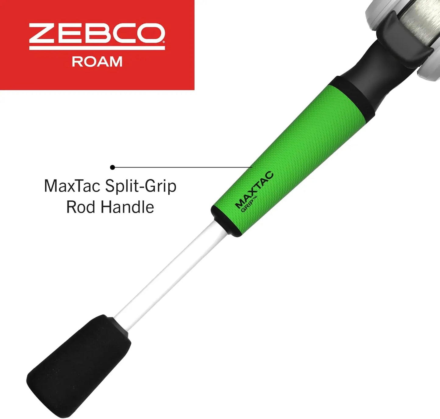 6-Foot aitcast Reel and Rod Combo, Lightweight Graphite Frame, Right-Hand Retrieve for Fishing