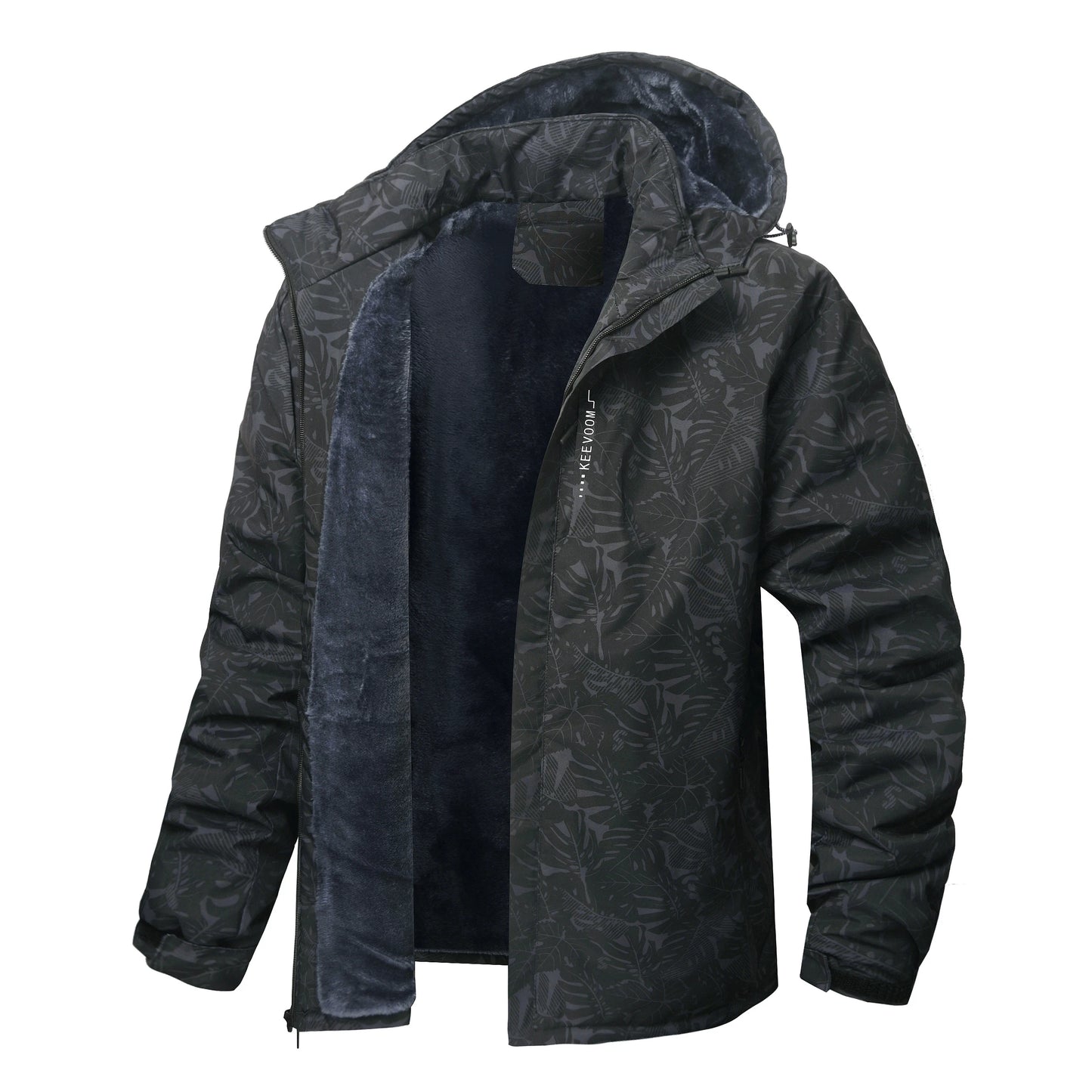 Men's Mountaineering Waterproof Snow Jacket Winter Windproof Coat Hooded Parka Outdoor Exploration Equipment cotton-padded jacke